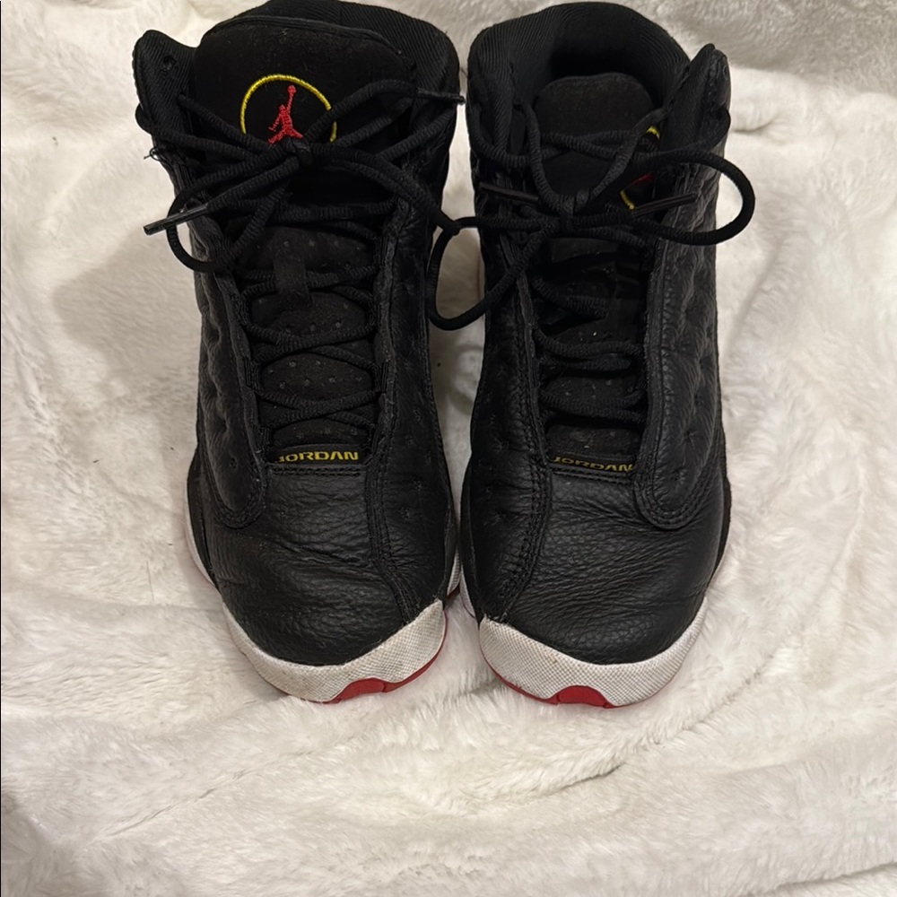 Black Air Jordan Sneakers Retro 13